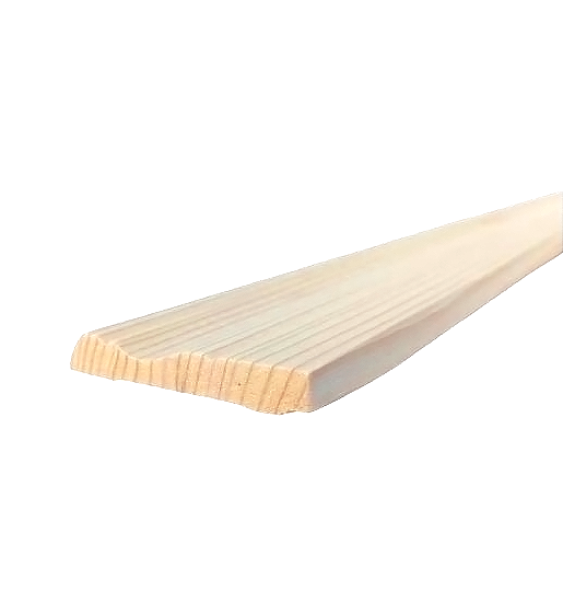 Налічник з дерева 70мм фігурний смерека 2,2м