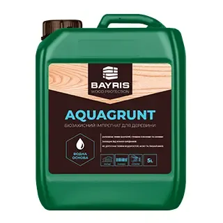 Біозахисний імпрегнат для деревини AQUAGRUNT BAYRIS 5л