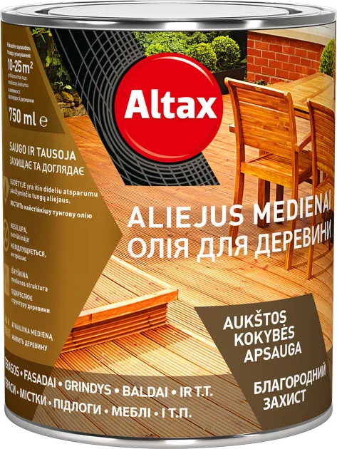 Altax олія 750мл антрацит Altaxin масло