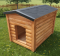 Будка для великого собаки утеплена класична