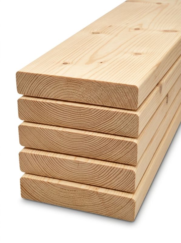 Дошка для тераси 105мм на 35мм дерев'яна