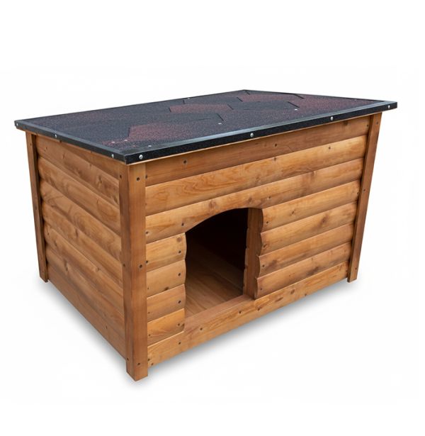 Будка для середнього собаки не утеплена односкатна